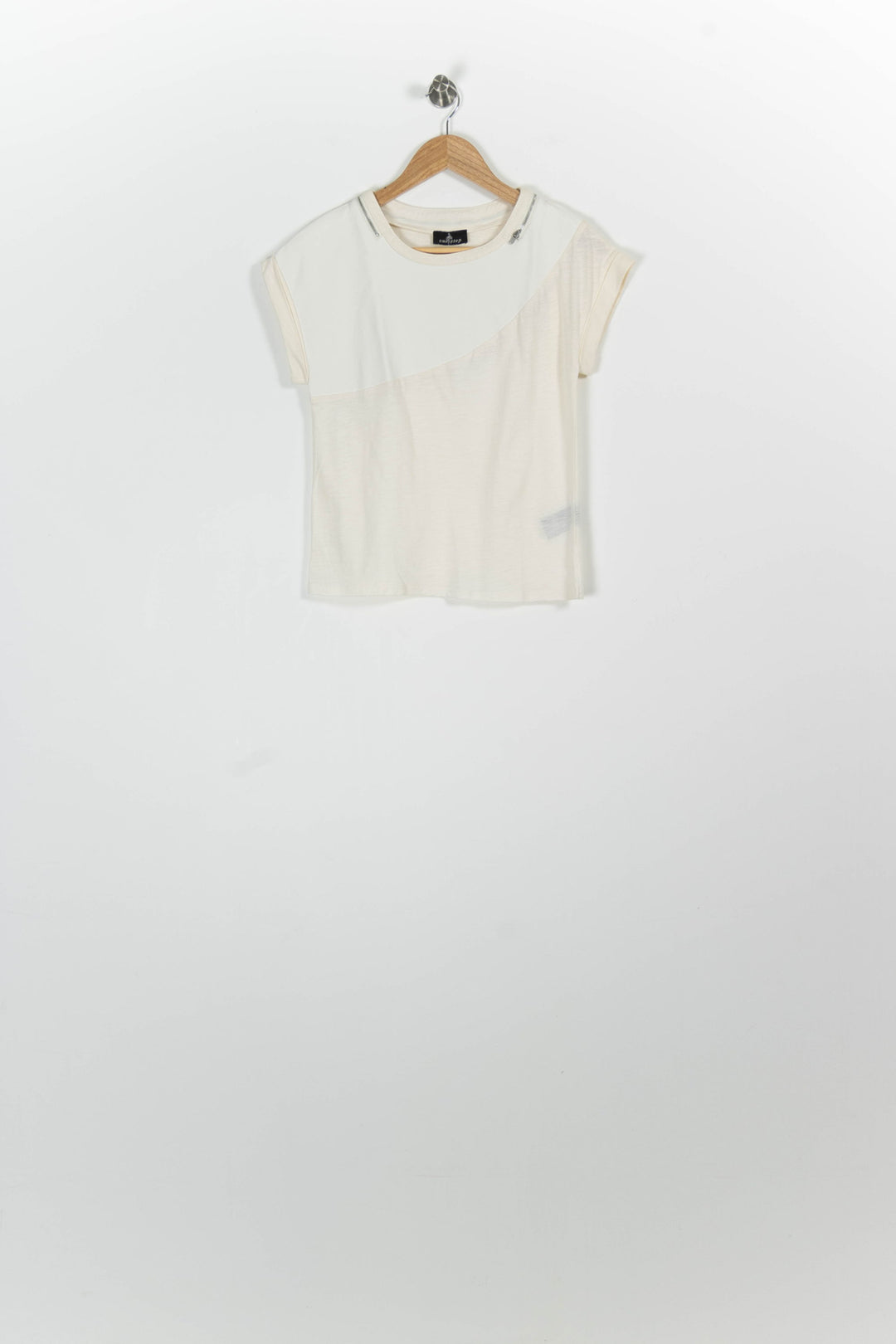 Tee-shirt Beige - Taille XS/34 de la marque One Step | PARAD96445 - Vendu par Paradigme - Image 2