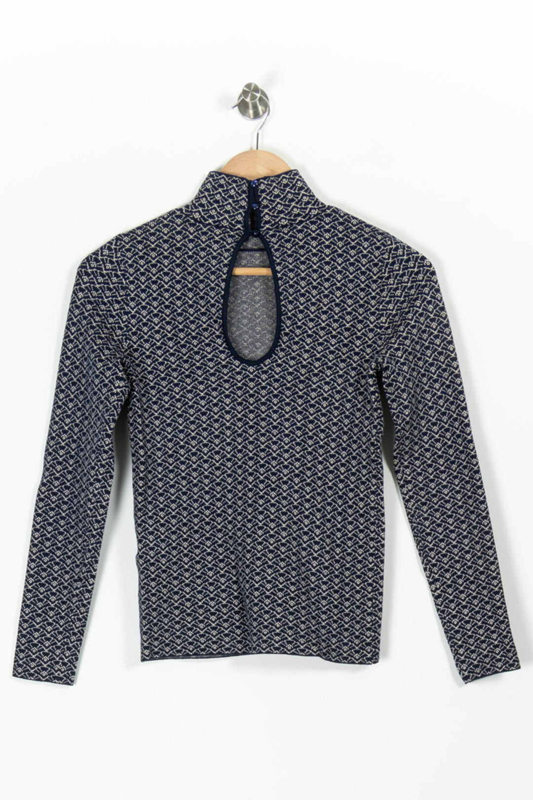 Pull Bleu et Blanc - Taille S/36 de la marque Petite Mendigote | PARAD96451 - Vendu par Paradigme - Image 4