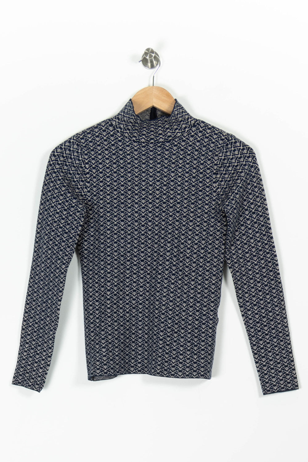 Pull Bleu et Blanc - Taille S/36 de la marque Petite Mendigote | PARAD96451 - Vendu par Paradigme - Image 2