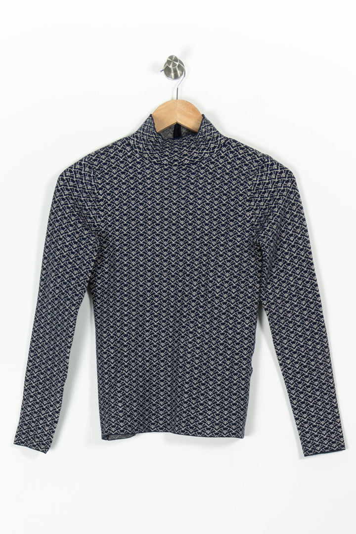 Pull Bleu et Blanc - Taille S/36 de la marque Petite Mendigote | PARAD96451 - Vendu par Paradigme - Image 2