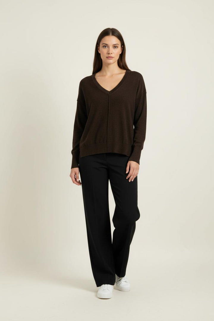 Pull Marron - Taille L/40 de la marque ZAPA | PARAD96458 - Vendu par Paradigme - Image 1