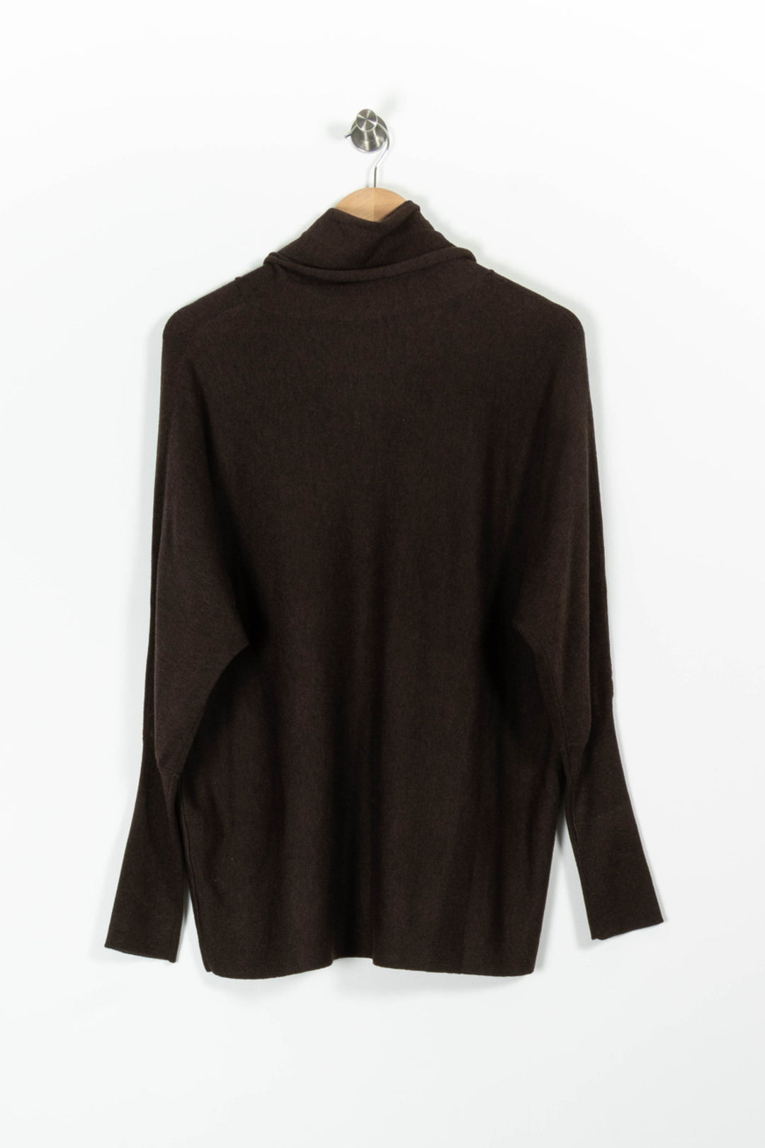 Pull Col Roulé Marron - Taille L/40 de la marque ZAPA | PARAD96460 - Vendu par Paradigme - Image 4