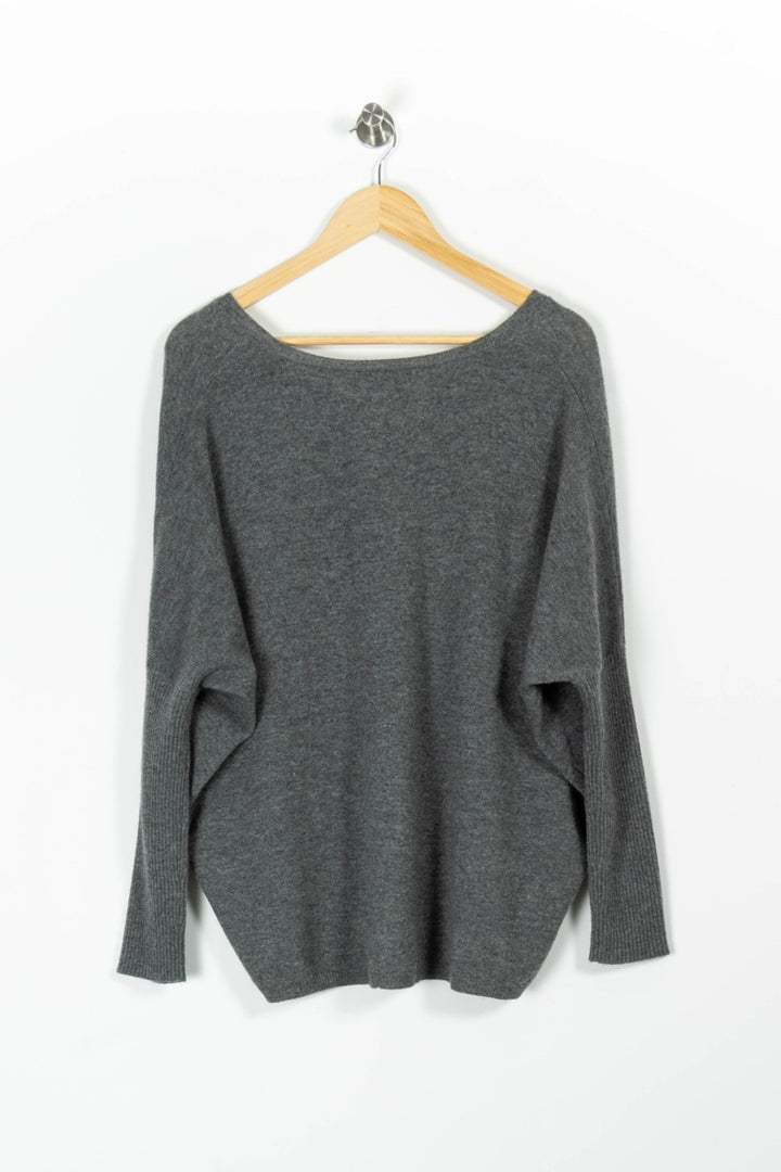 Pull Gris - Taille XL/42 de la marque Notshy Cashmere | PARAD96462 - Vendu par Paradigme - Image 4