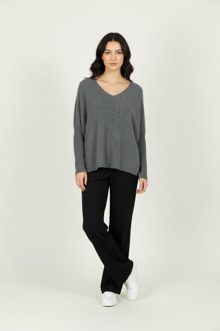 Pull Gris - Taille XL/42 de la marque Notshy Cashmere | PARAD96462 - Vendu par Paradigme - Image 1