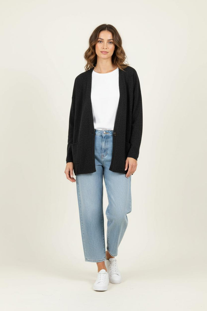 Cardigan Gris - Taille L/40 de la marque Des petits hauts | PARAD96463 - Vendu par Paradigme - Image 1