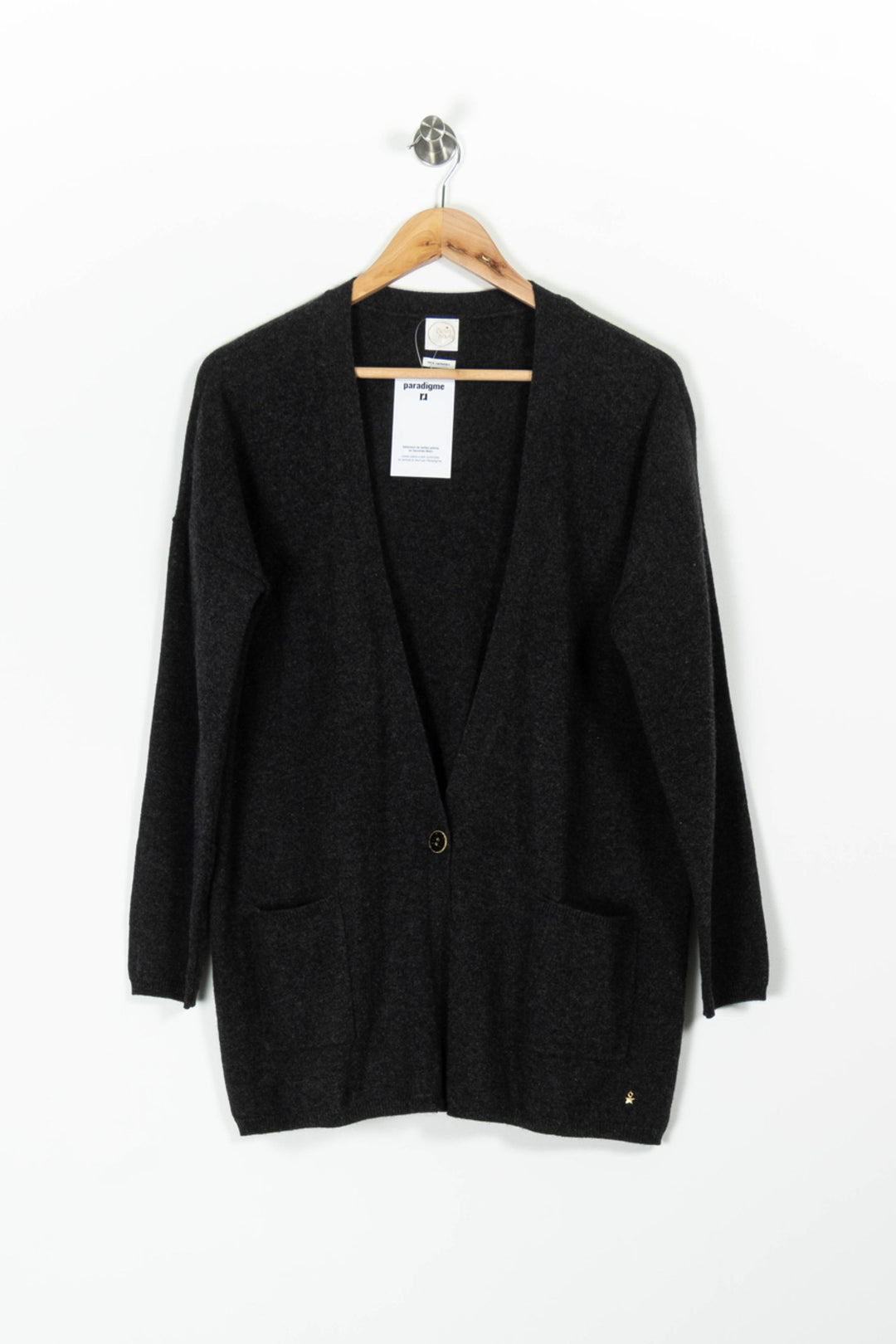 Cardigan Gris - Taille L/40 de la marque Des petits hauts | PARAD96463 - Vendu par Paradigme - Image 2