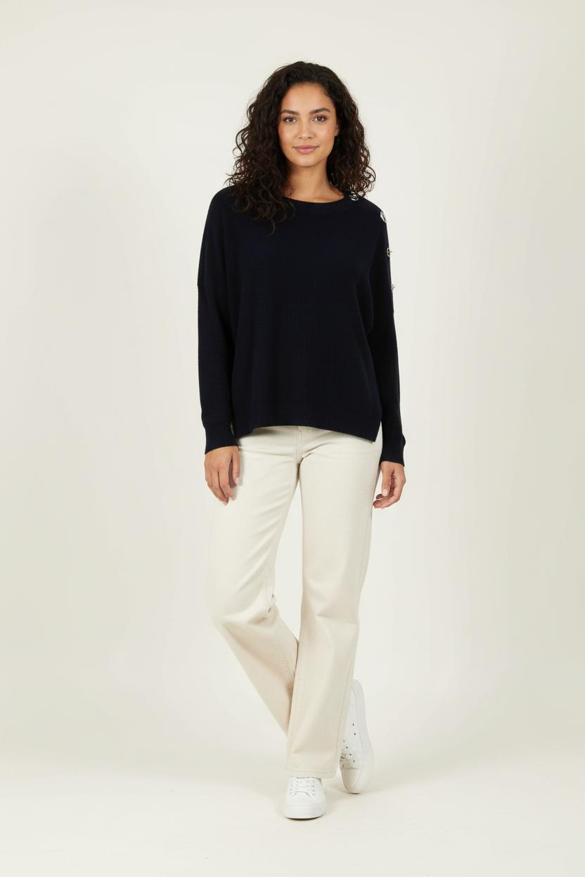 Pull Bleu - Taille XL/42 de la marque Bérénice | PARAD96465 - Vendu par Paradigme - Image 1