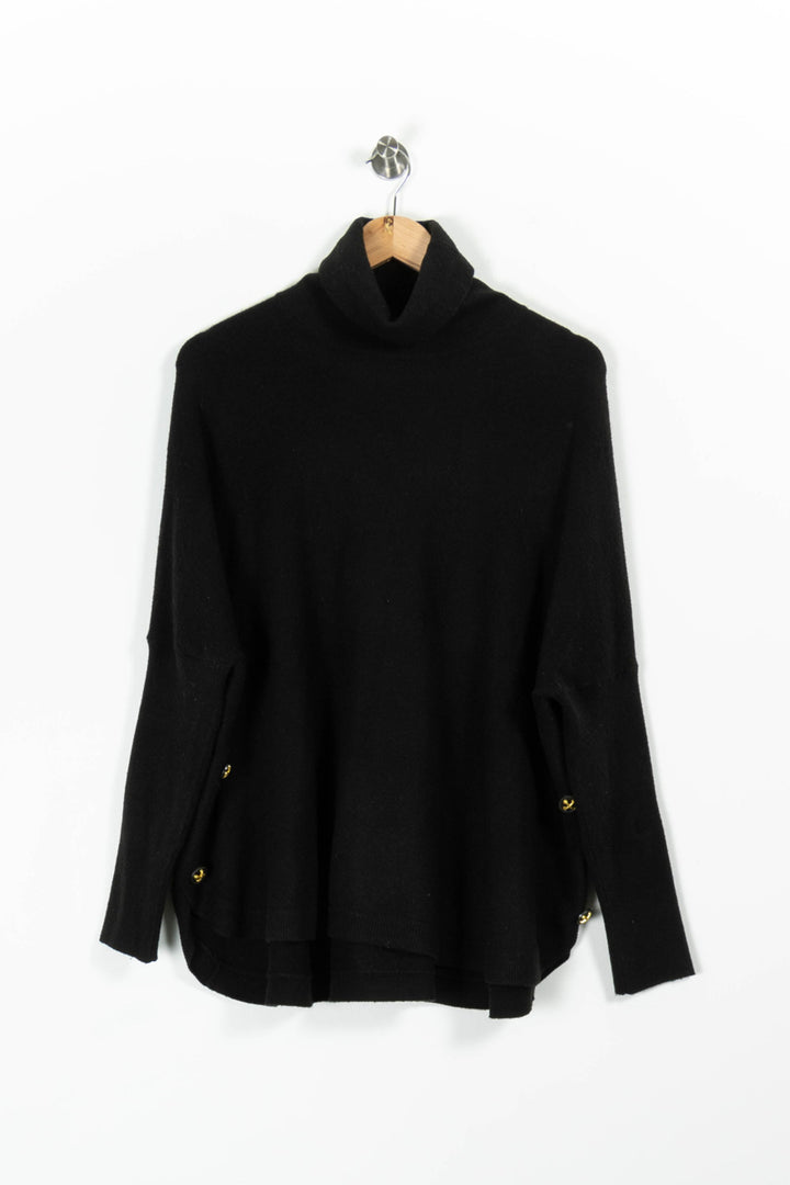 Pull Col Roulé Noir - Taille T.U. de la marque Stella Forest | PARAD96469 - Vendu par Paradigme - Image 2