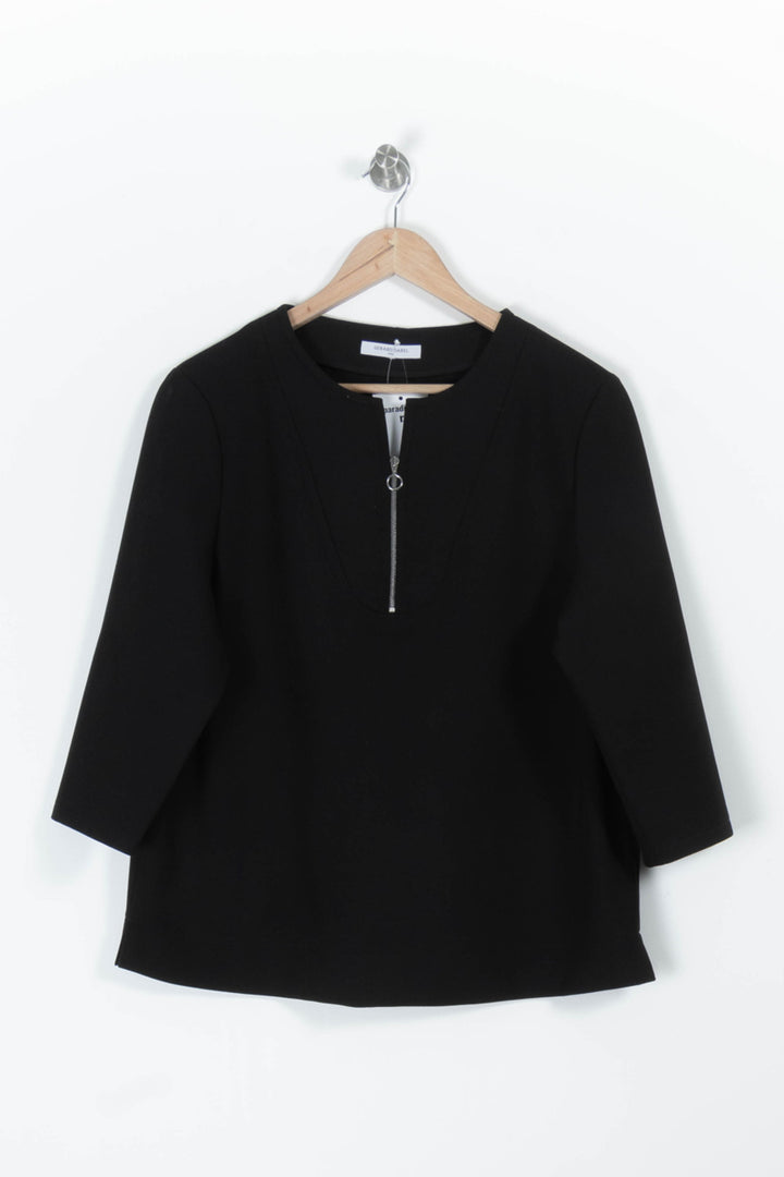Blouse Noire - Taille XXL/44 de la marque Gerard Darel | PARAD96477 - Vendu par Paradigme - Image 2
