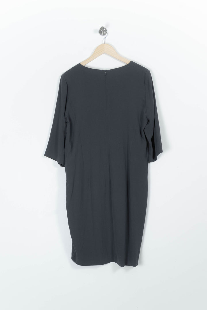 Robe Midi Grise - Taille XXXL/46 de la marque Gerard Darel | PARAD96482 - Vendu par Paradigme - Image 4