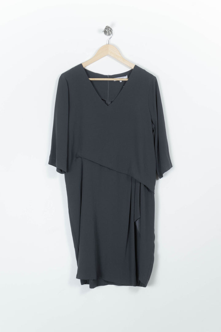Robe Midi Grise - Taille XXXL/46 de la marque Gerard Darel | PARAD96482 - Vendu par Paradigme - Image 2