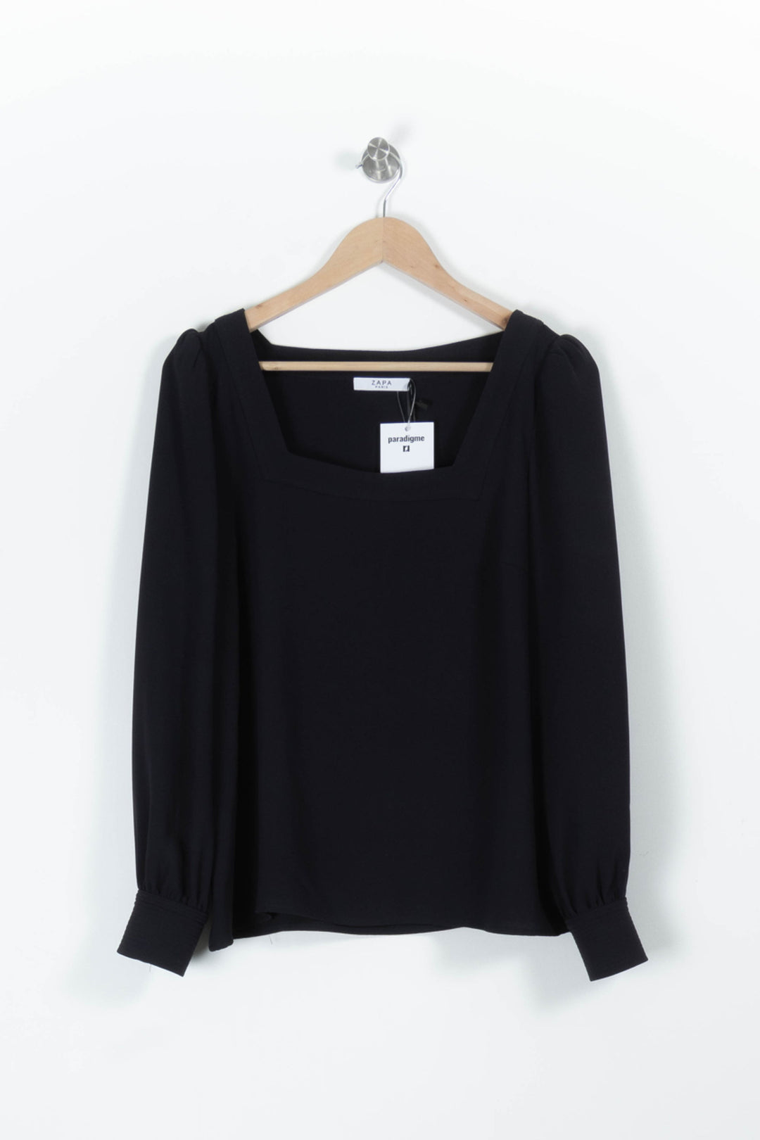 Blouse Bleue - Taille L/40 de la marque ZAPA | PARAD96484 - Vendu par Paradigme - Image 2
