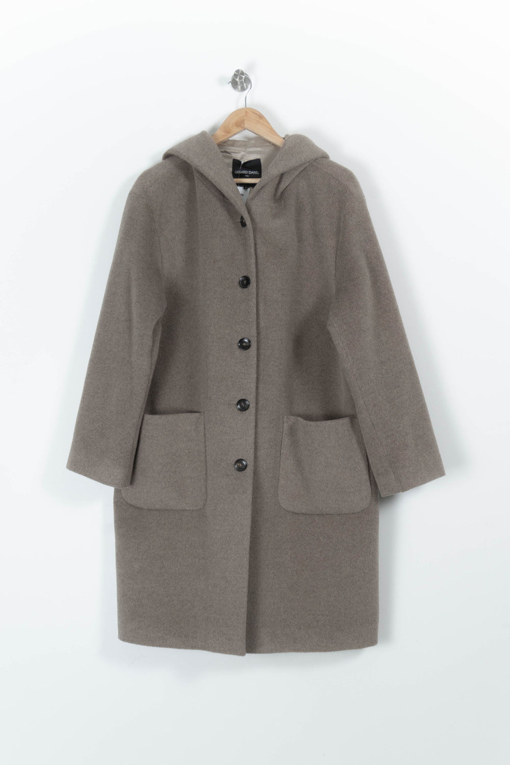 Manteau Beige - Taille XL/42 de la marque Gerard Darel | PARAD96485 - Vendu par Paradigme - Image 2