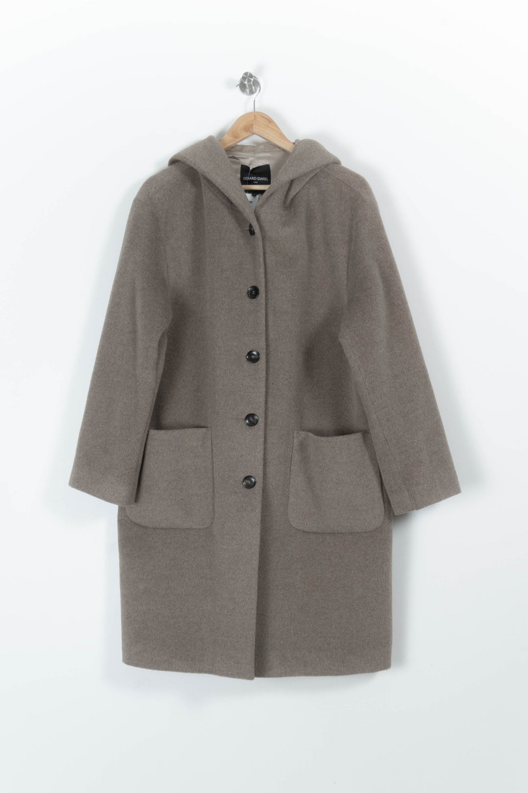 Manteau Beige - Taille XL/42 de la marque Gerard Darel | PARAD96485 - Vendu par Paradigme - Image 2
