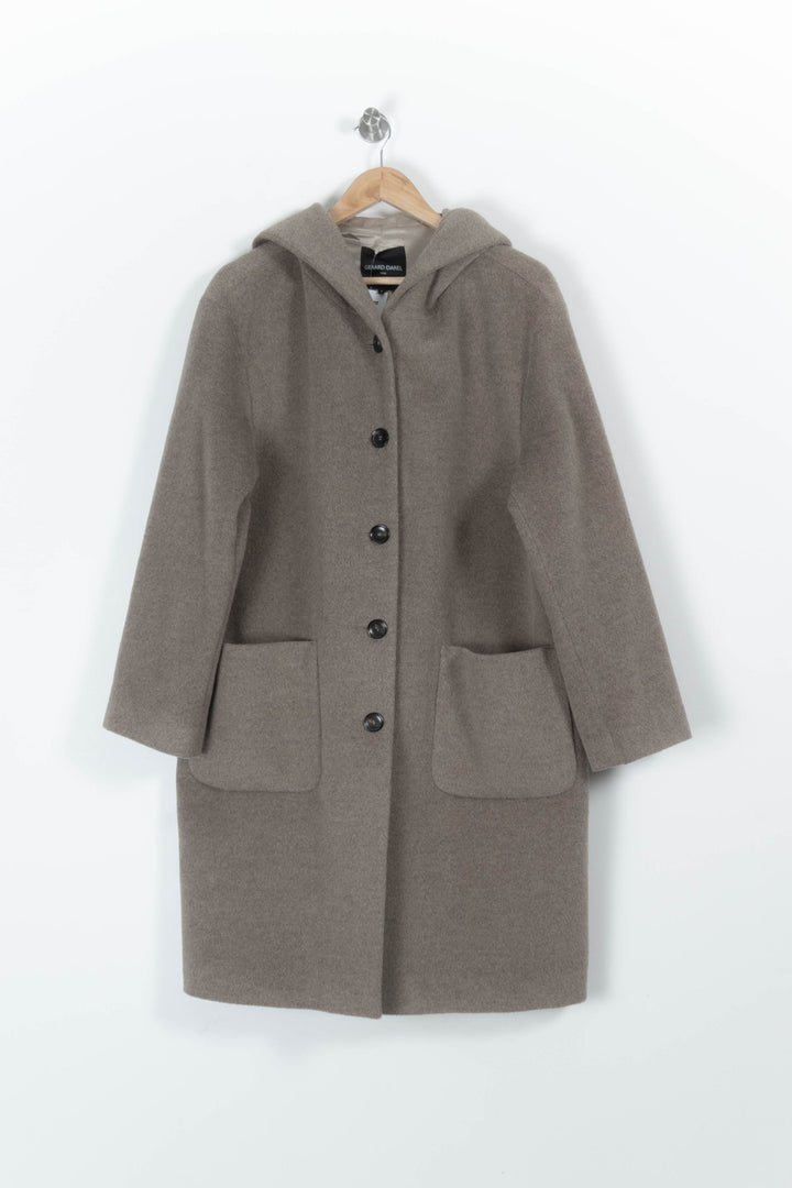Manteau Beige - Taille XL/42 de la marque Gerard Darel | PARAD96485 - Vendu par Paradigme - Image 2