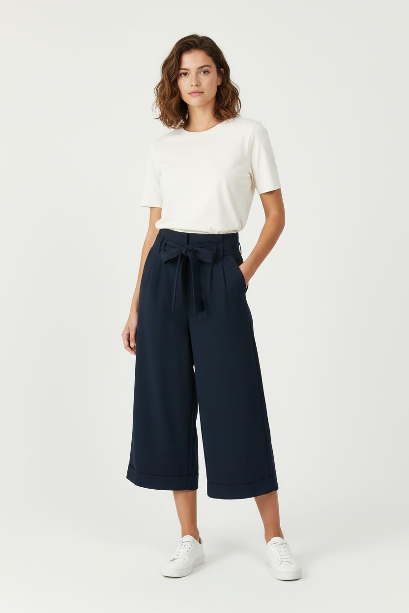 Pantalon Large Bleu - Taille L/40 de la marque La Fée Maraboutée | PARAD96501 - Vendu par Paradigme - Image 1