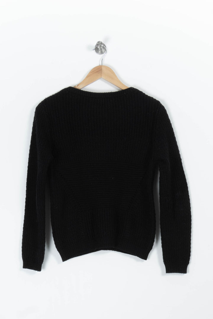 Pull Noir - Taille S/36 de la marque ba&sh | PARAD96508 - Vendu par Paradigme - Image 4