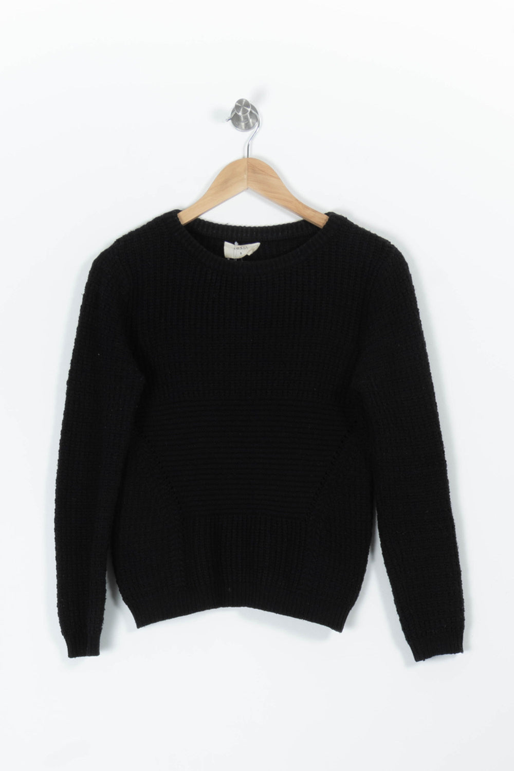 Pull Noir - Taille S/36 de la marque ba&sh | PARAD96508 - Vendu par Paradigme - Image 2