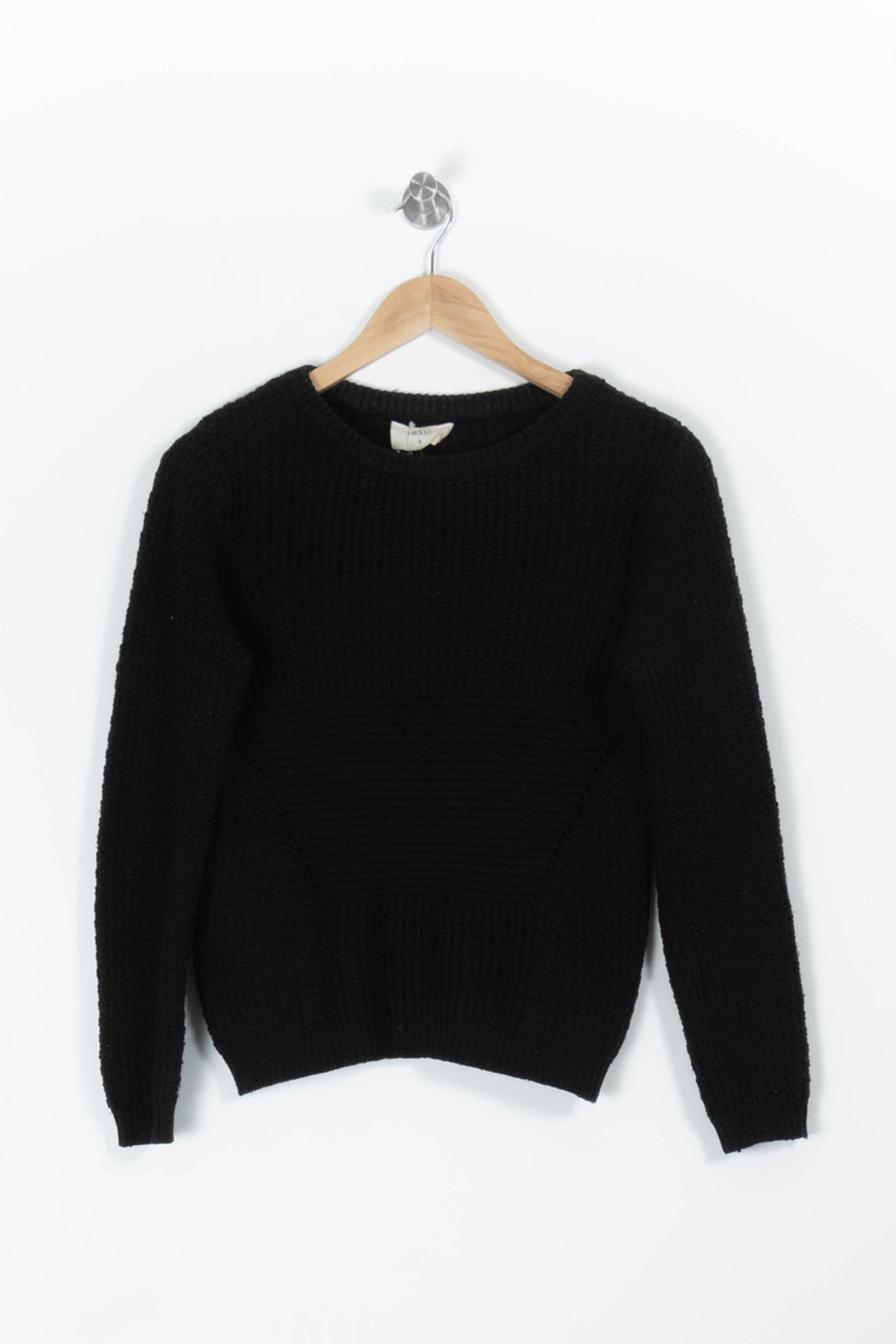 Pull Noir - Taille S/36 de la marque ba&sh | PARAD96508 - Vendu par Paradigme - Image 2