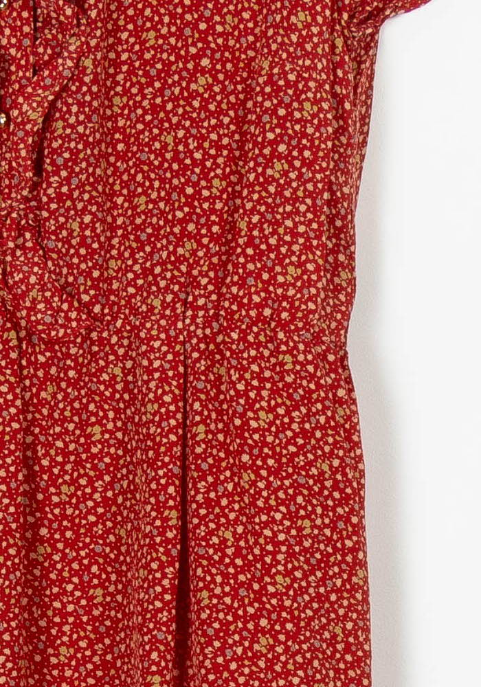 Robe Courte Rouge - Taille S/36 de la marque Sandro | PARAD96513 - Vendu par Paradigme - Image 3