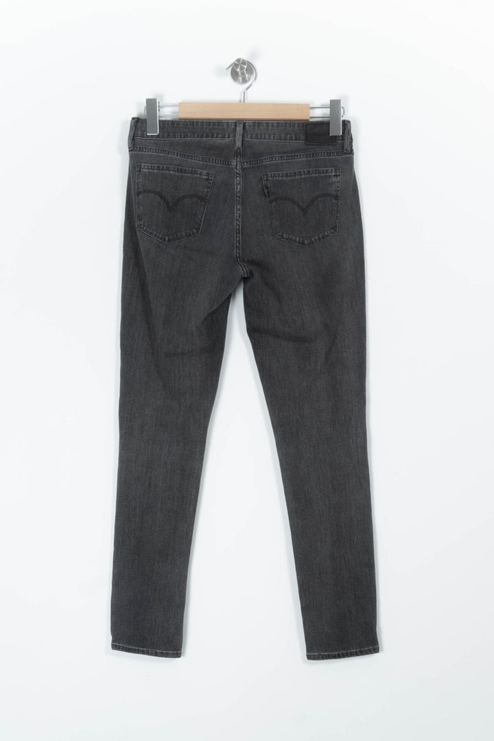 Jean Slim Gris - Taille M/38 de la marque Levi's | PARAD96518 - Vendu par Paradigme - Image 4