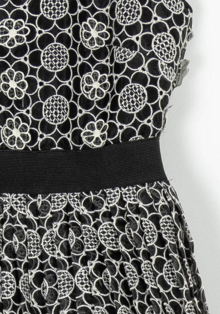 Robe sans manches Noire et Blanche - Taille S/36 de la marque Manoush | PARAD96521 - Vendu par Paradigme - Image 3