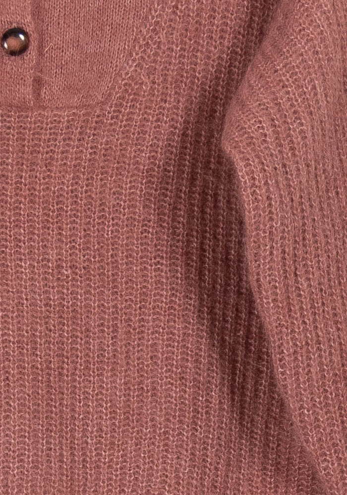Pull Rose - Taille XS/34 de la marque Des petits hauts | PARAD96526 - Vendu par Paradigme - Image 3