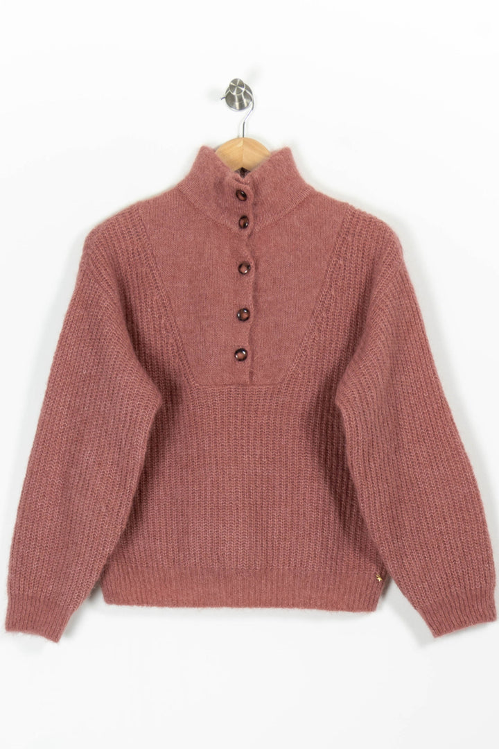 Pull Rose - Taille XS/34 de la marque Des petits hauts | PARAD96526 - Vendu par Paradigme - Image 2