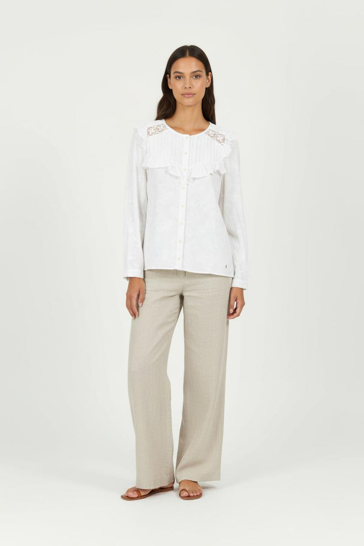 Blouse Blanche - Taille S/36 de la marque Des petits hauts | PARAD96528 - Vendu par Paradigme - Image 1