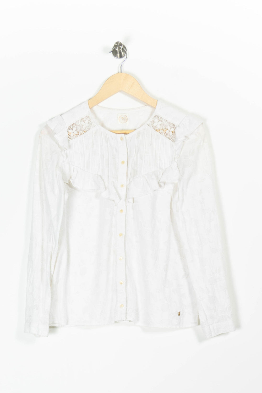 Blouse Blanche - Taille S/36 de la marque Des petits hauts | PARAD96528 - Vendu par Paradigme - Image 2