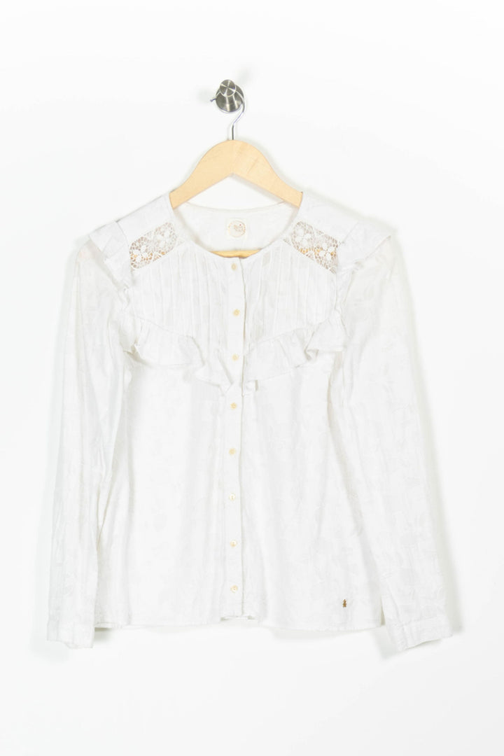 Blouse Blanche - Taille S/36 de la marque Des petits hauts | PARAD96528 - Vendu par Paradigme - Image 2