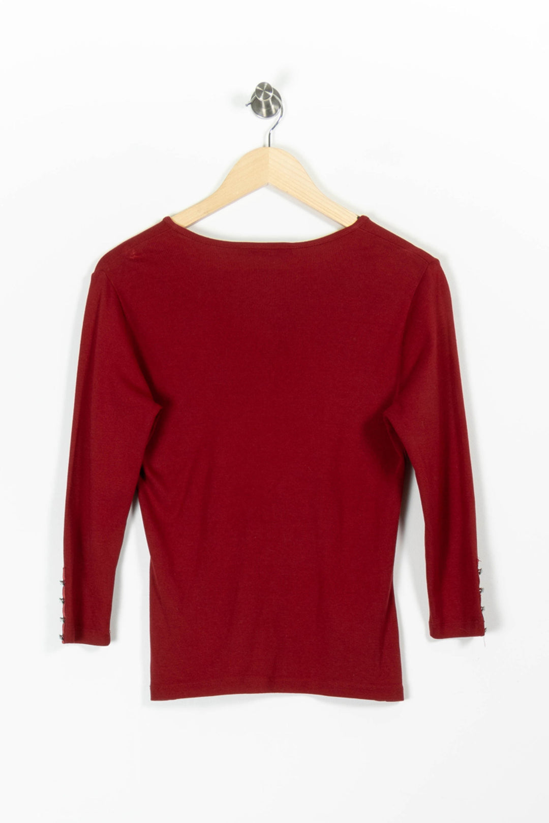 Tunique Bordeaux - Taille XL/42 de la marque Caroll | PARAD96532 - Vendu par Paradigme - Image 4