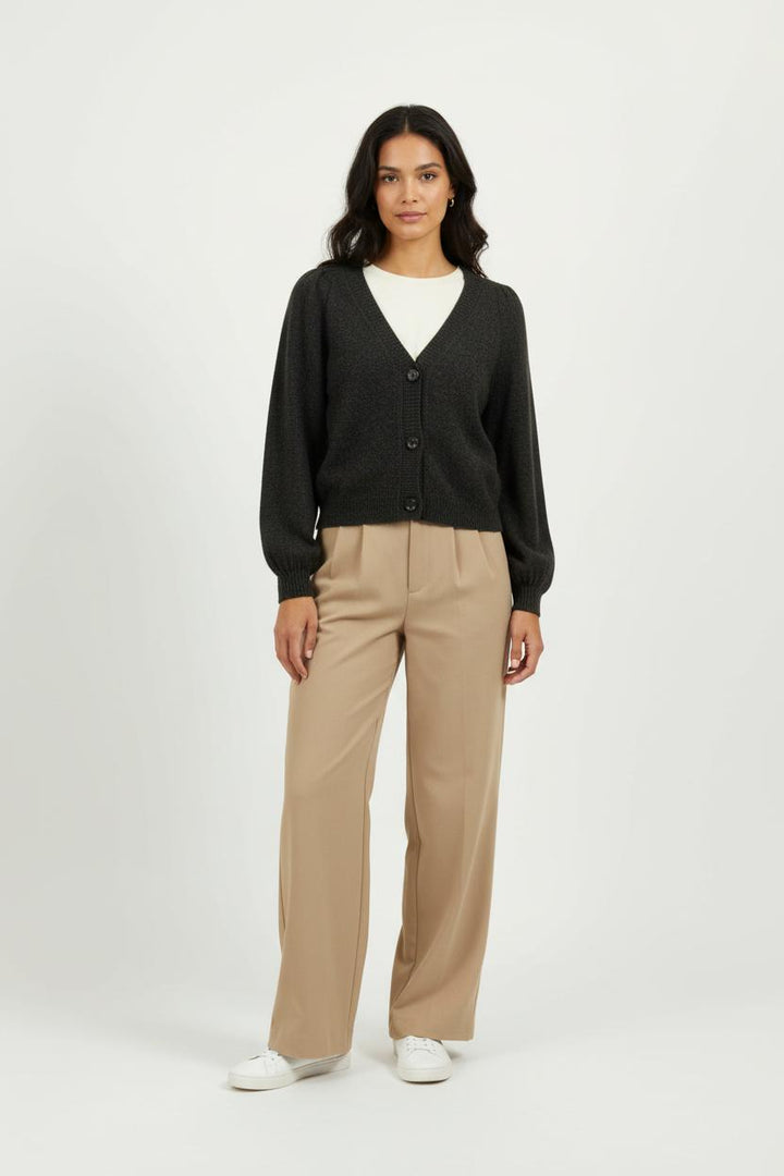 Cardigan Marron - Taille S/36 de la marque ba&sh | PARAD96534 - Vendu par Paradigme - Image 1
