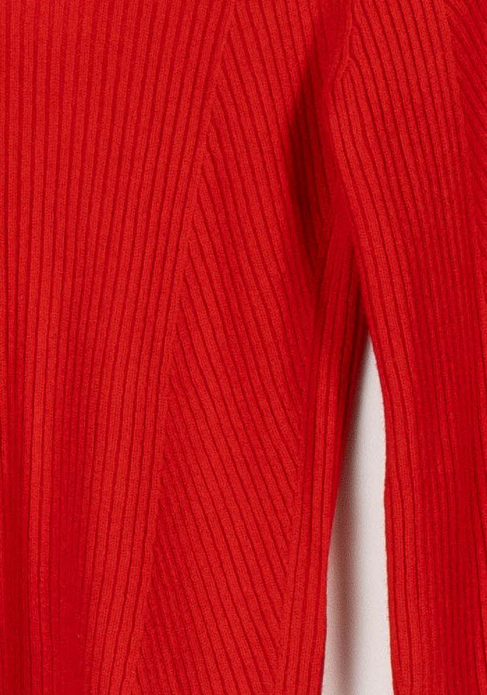 Pull Rouge - Taille M/38 de la marque Eric Bompard | PARAD96535 - Vendu par Paradigme - Image 3
