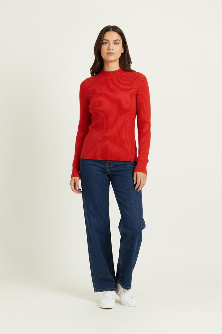 Pull Rouge - Taille M/38 de la marque Eric Bompard | PARAD96535 - Vendu par Paradigme - Image 1