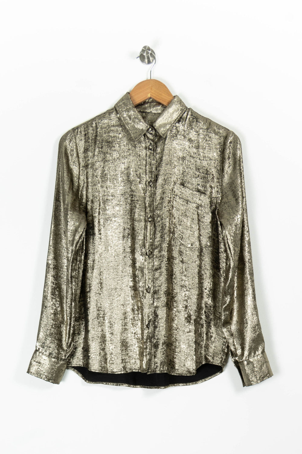 Chemise Dorée - Taille S/36 de la marque Mister K | PARAD96536 - Vendu par Paradigme - Image 2