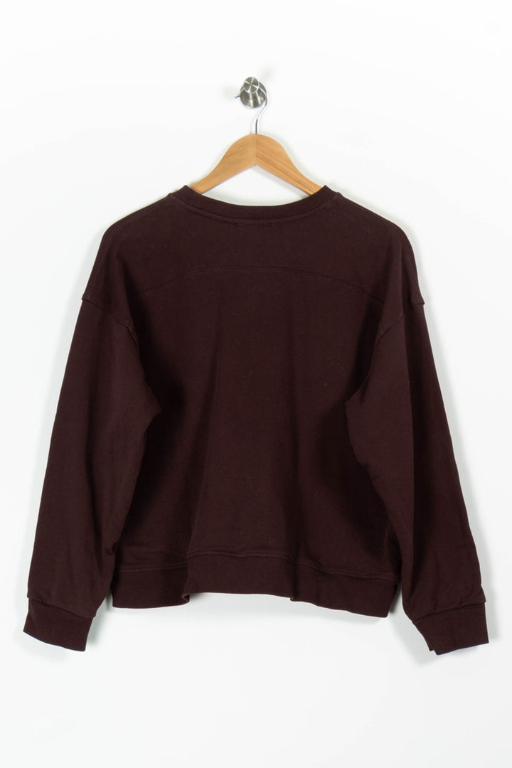 Sweatshirt Bordeaux - Taille L/40 de la marque Grace & Mila | PARAD96539 - Vendu par Paradigme - Image 4