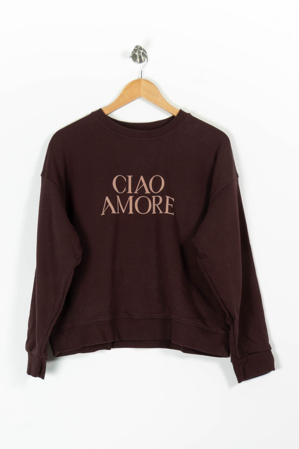 Sweatshirt Bordeaux - Taille L/40 de la marque Grace & Mila | PARAD96539 - Vendu par Paradigme - Image 2