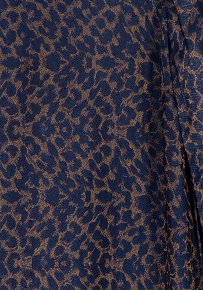 Robe Midi Bleu et Marron - Taille S/36 de la marque Sézane | PARAD96543 - Vendu par Paradigme - Image 3
