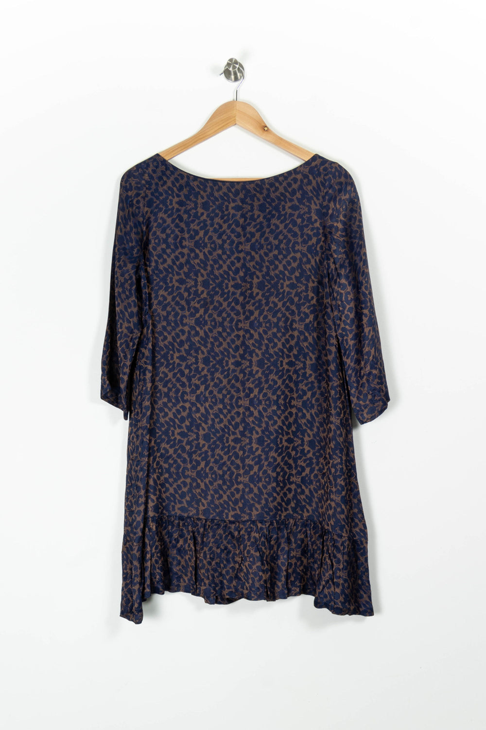 Robe Midi Bleu et Marron - Taille S/36 de la marque Sézane | PARAD96543 - Vendu par Paradigme - Image 2