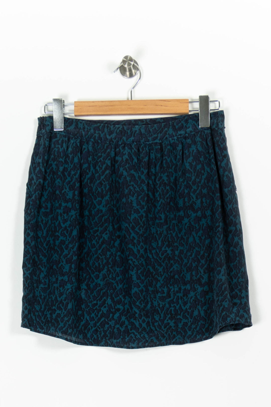 Jupe Droite Bleu et Noir - Taille M/38 de la marque Comptoir des Cotonniers | PARAD96548 - Vendu par Paradigme - Image 4