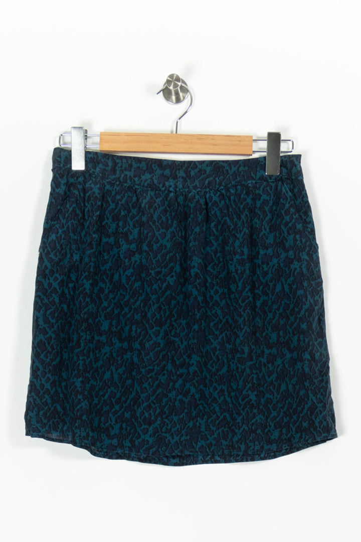 Jupe Droite Bleu et Noir - Taille M/38 de la marque Comptoir des Cotonniers | PARAD96548 - Vendu par Paradigme - Image 2