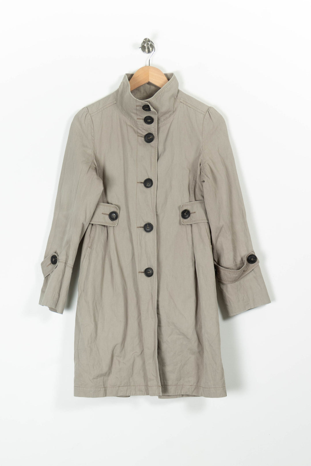 Trench Beige - Taille M/38 de la marque Comptoir des Cotonniers | PARAD96552 - Vendu par Paradigme - Image 2
