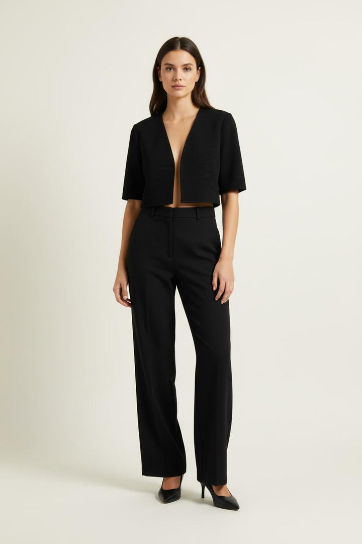 Boléro Noir - Taille M/38 de la marque La Fée Maraboutée | PARAD96559 - Vendu par Paradigme - Image 1