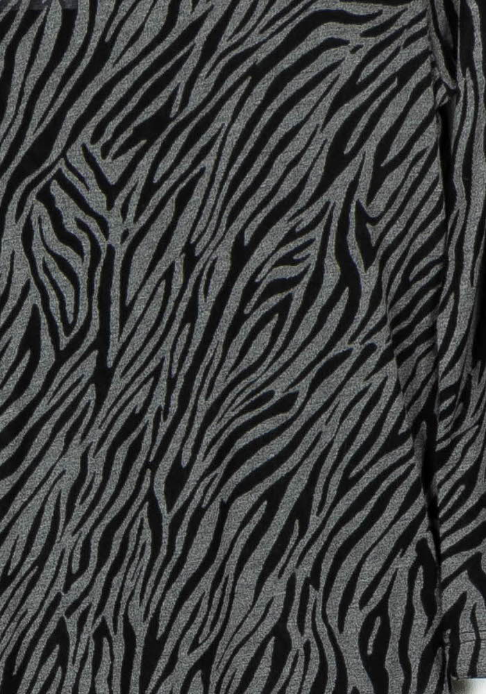 Tunique Grise et Noire - Taille L/40 de la marque Caroll | PARAD96564 - Vendu par Paradigme - Image 3