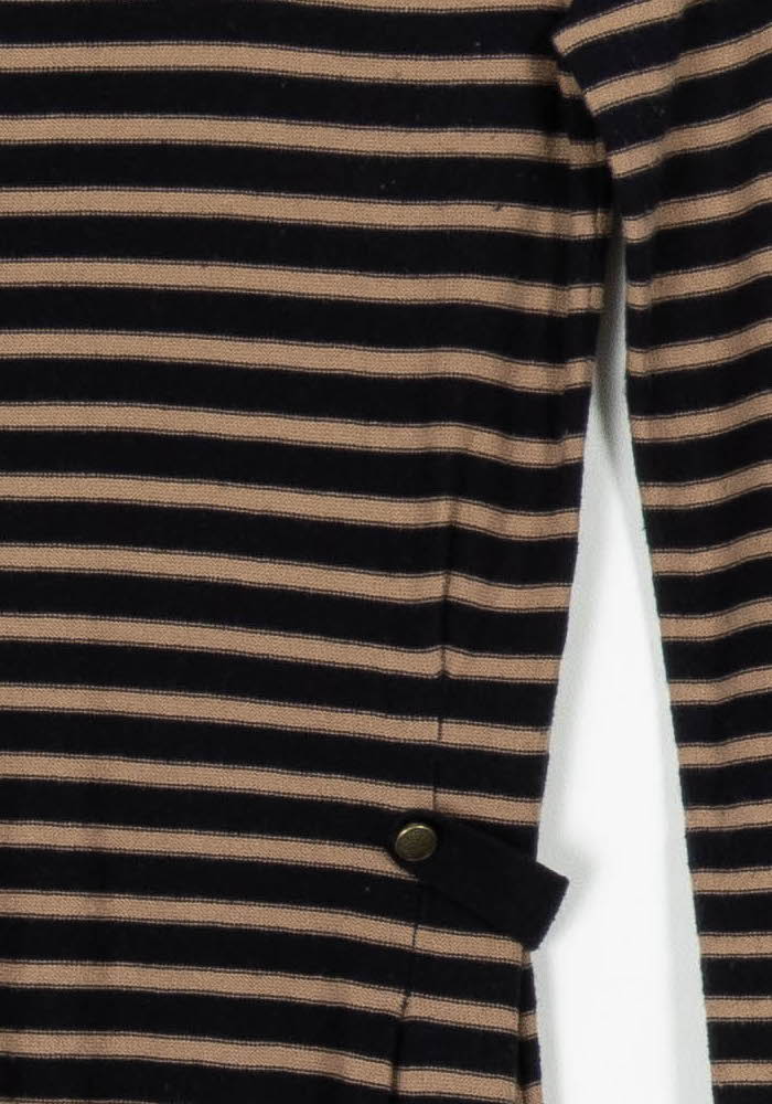 Robe Longue Bleu et Beige - Taille S/36 de la marque Comptoir des Cotonniers | PARAD96565 - Vendu par Paradigme - Image 3