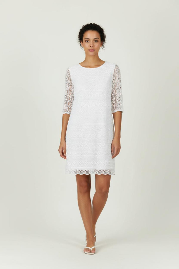 Robe Courte Blanche - Taille L/40 de la marque Sézane | PARAD96566 - Vendu par Paradigme - Image 1