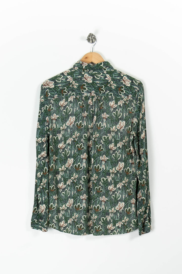 Chemise Verte et Blanche - Taille XL/42 de la marque Caroll | PARAD96569 - Vendu par Paradigme - Image 4