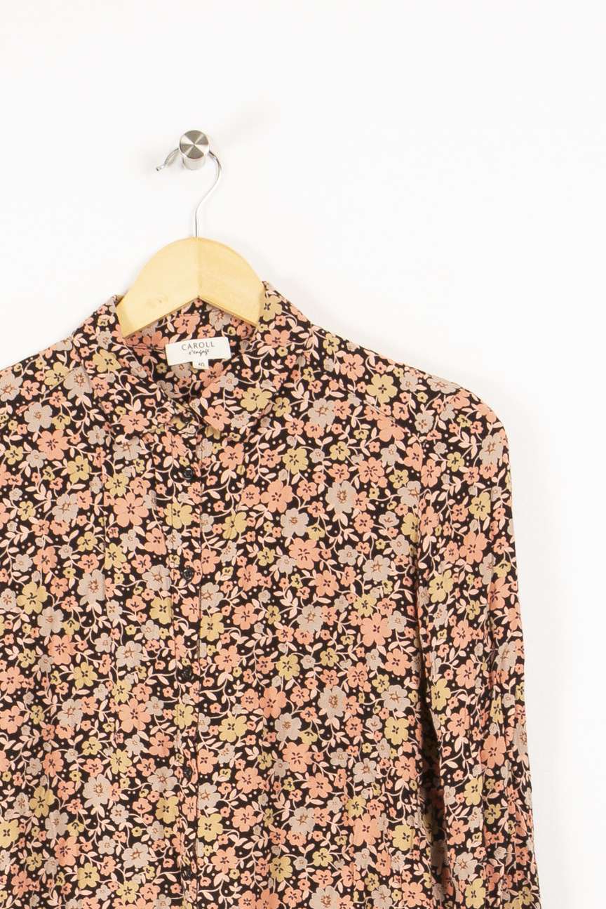 Chemise multicolore à motif floral - L / 40