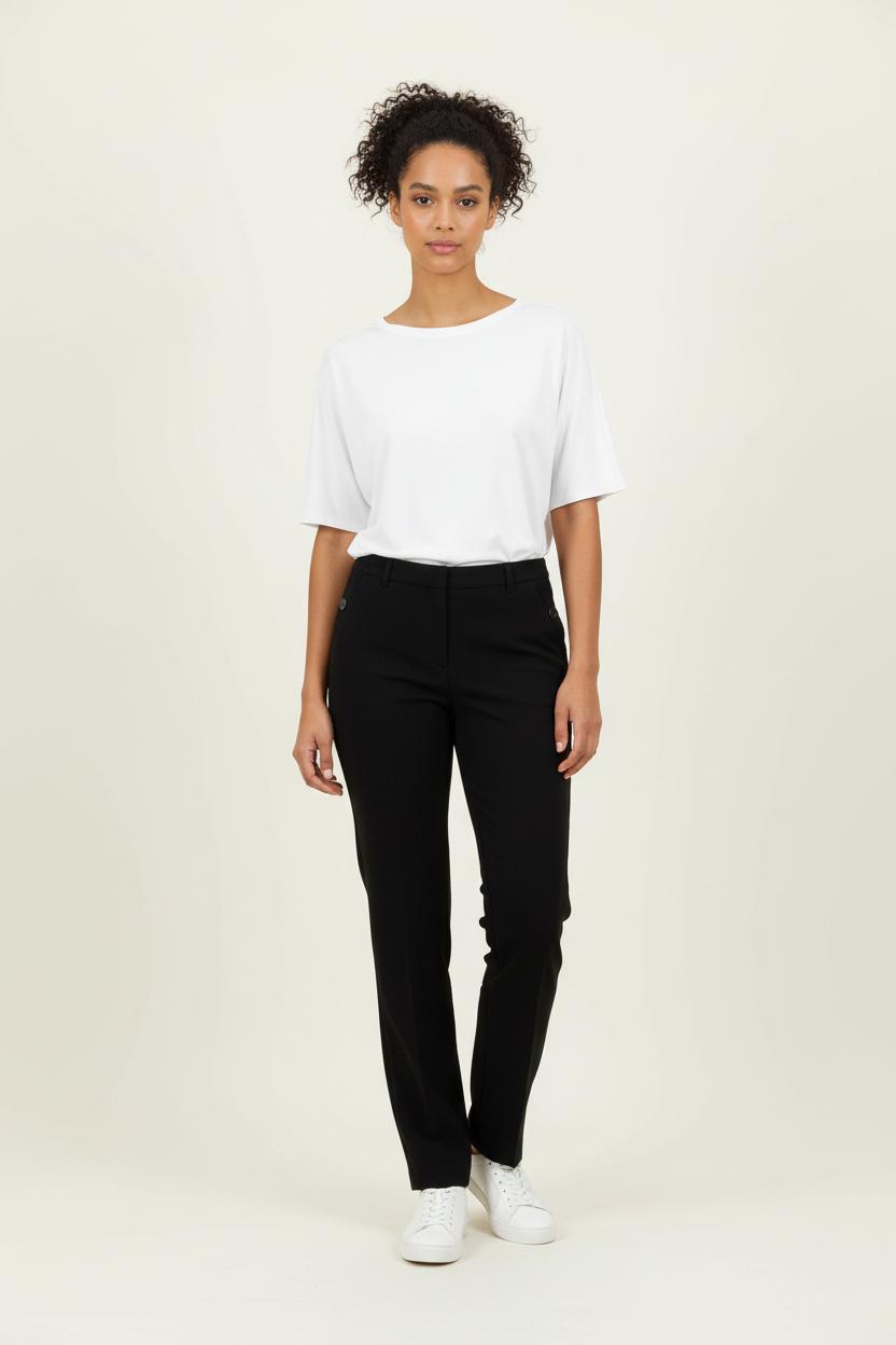 Pantalon Noir - Taille M/38 de la marque Caroll | PARAD96573 - Vendu par Paradigme - Image 1
